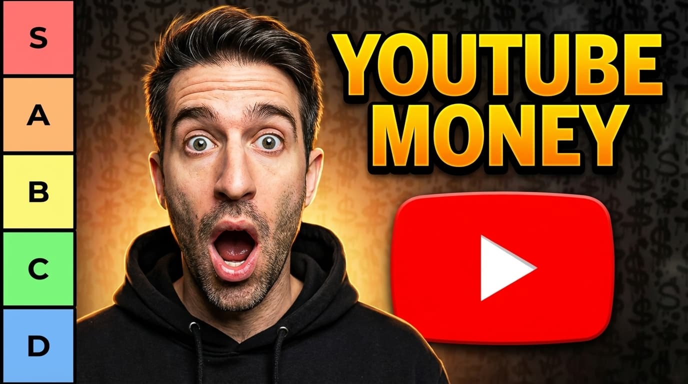 "YouTube Money Tier List"